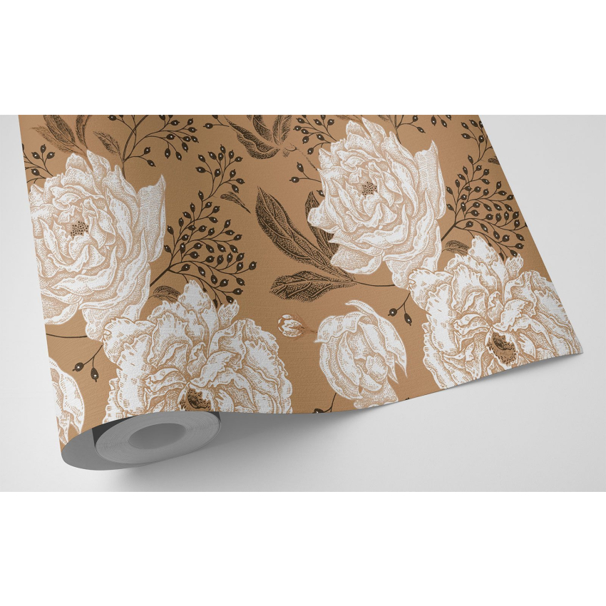 Papier peint - Motif floral