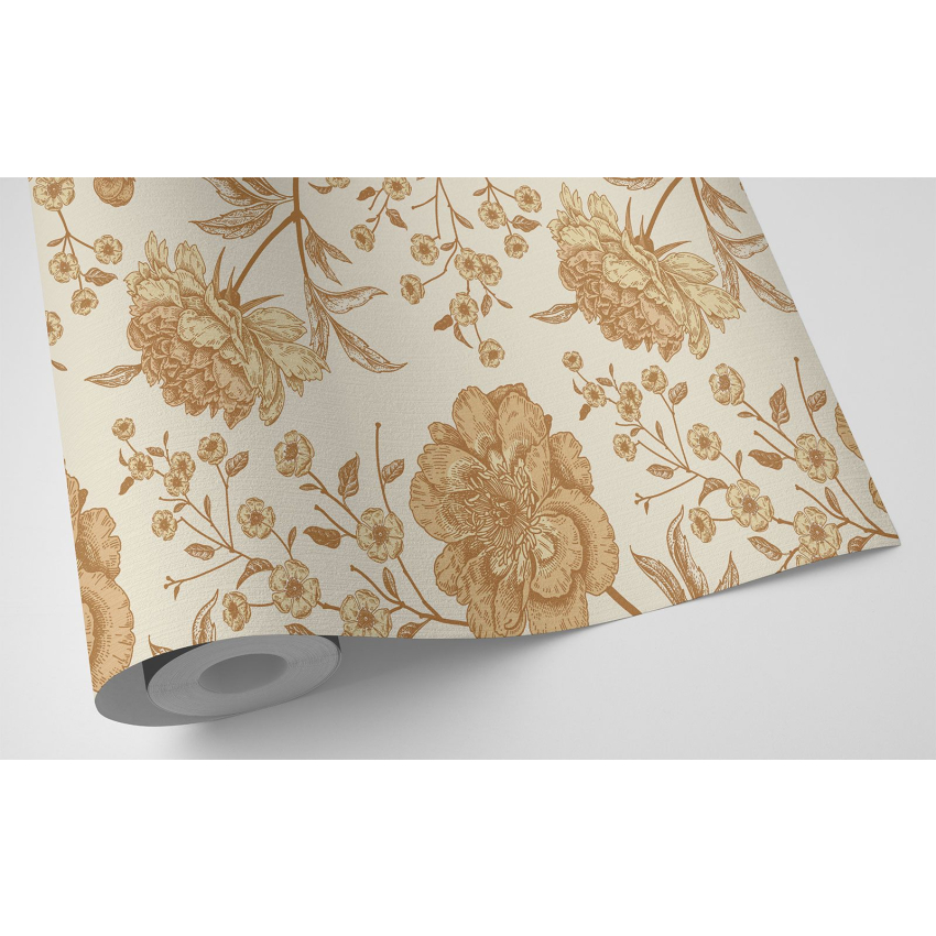 Papier peint - Motif floral