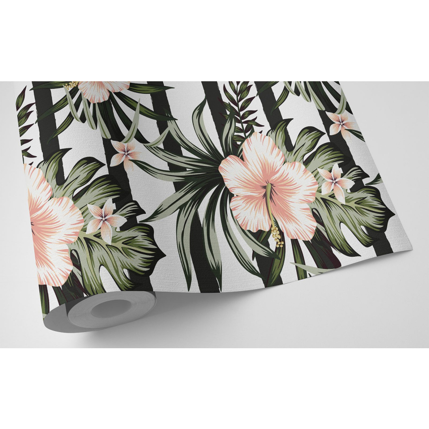 Papier peint - Motif floral