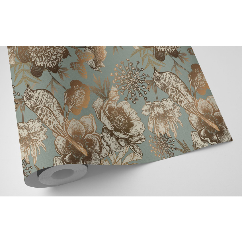 Papier peint - Motif floral