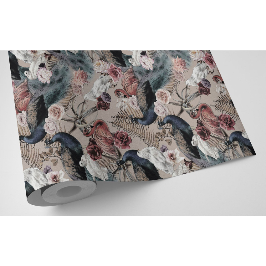 Papier peint - Motif floral