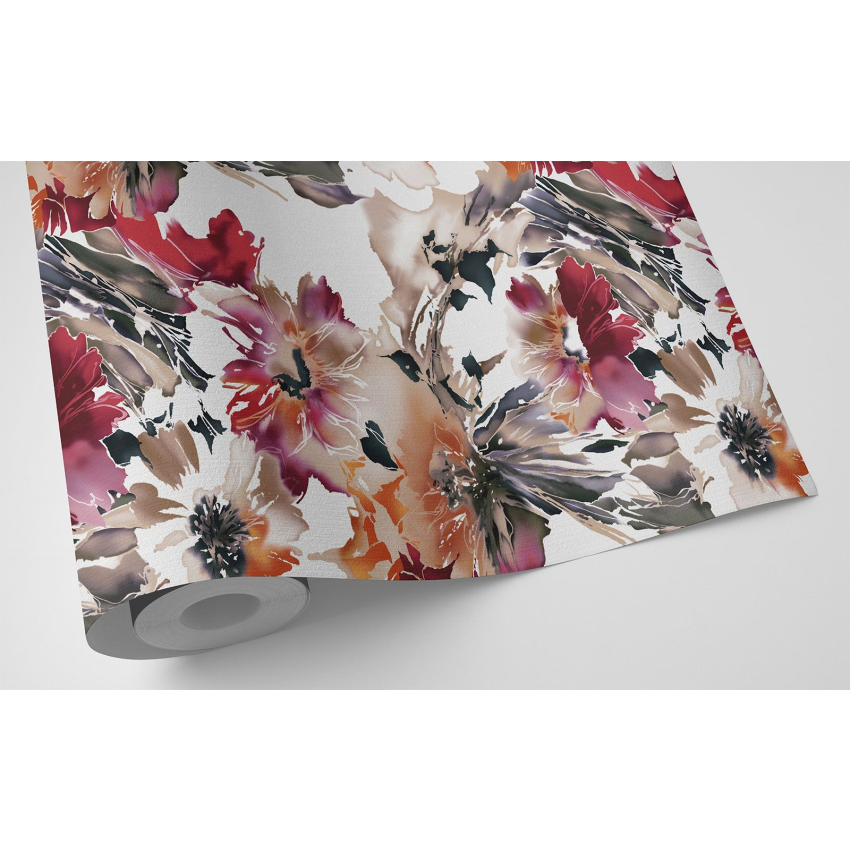 Papier peint - Motif floral