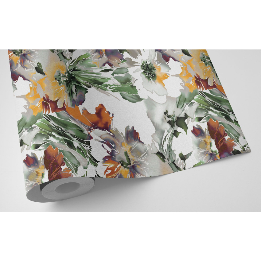 Papier peint - Motif floral