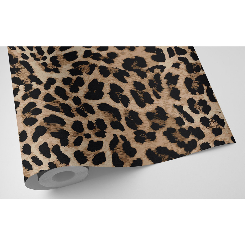 Papier peint - Motif Léopard