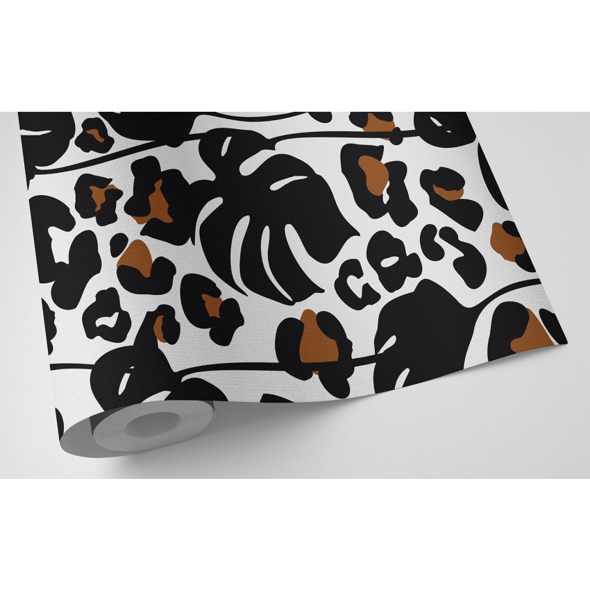 Papier peint - Motif Léopard