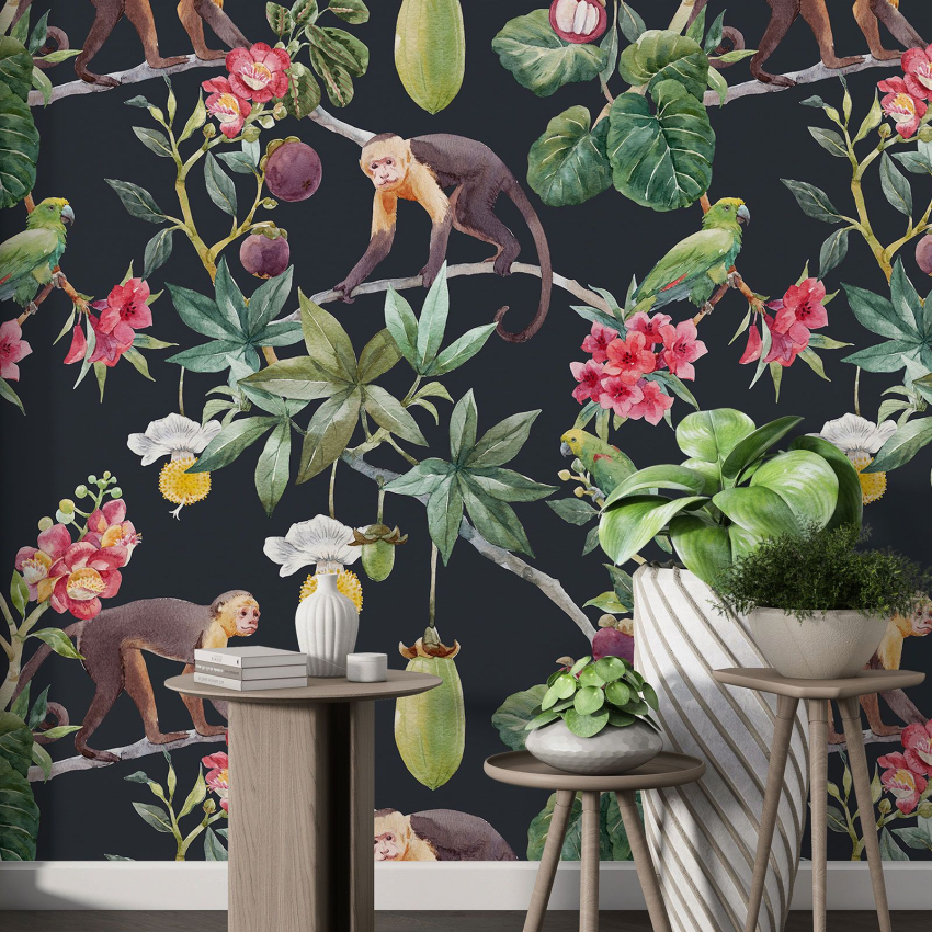 Papier peint motif XL - Animaux