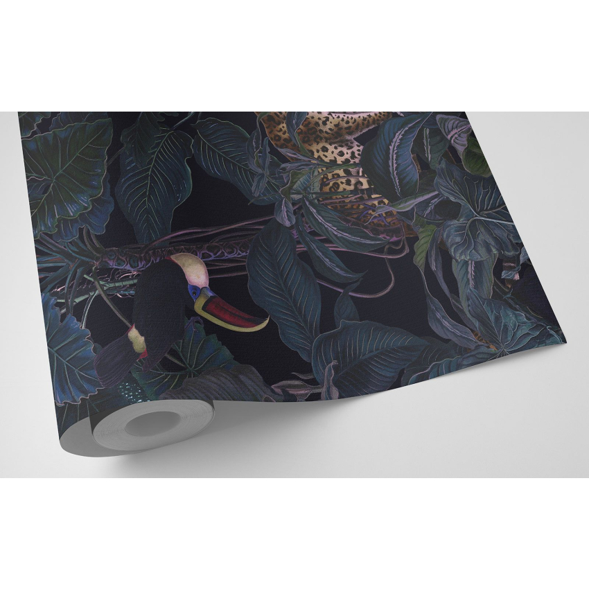 Papier peint motif XL - Animaux de la Jungle