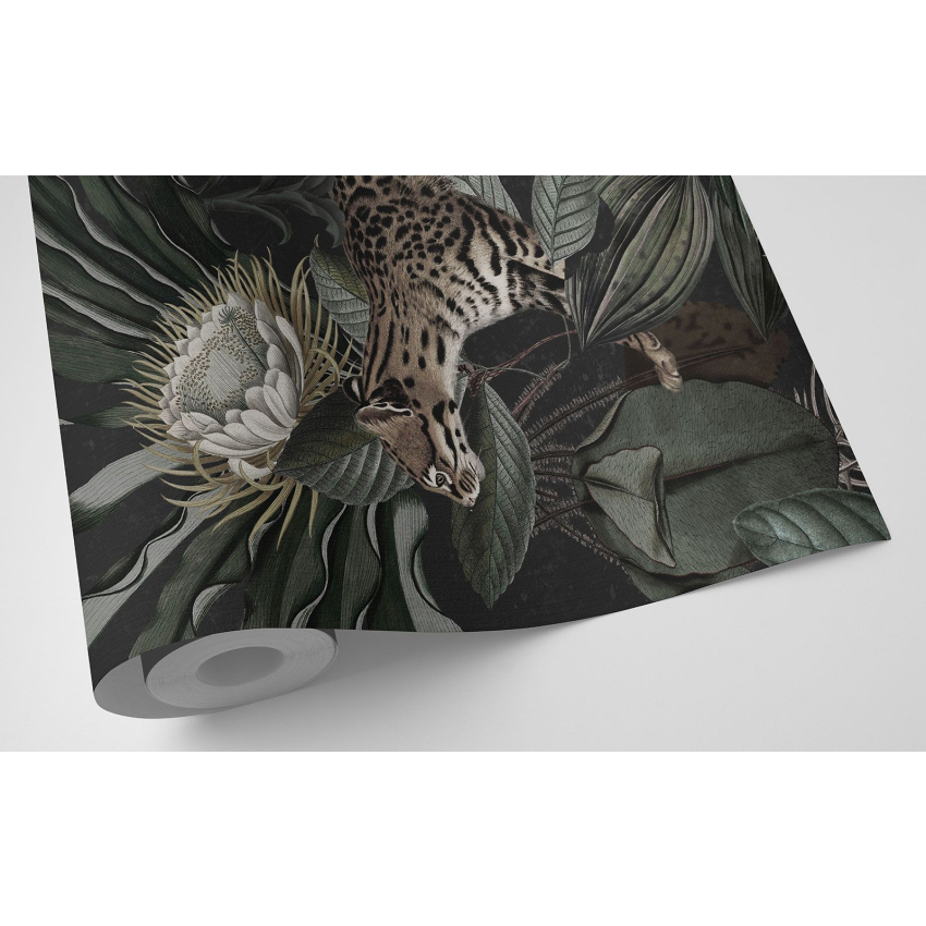 Papier peint motif XL - Animaux de la Jungle
