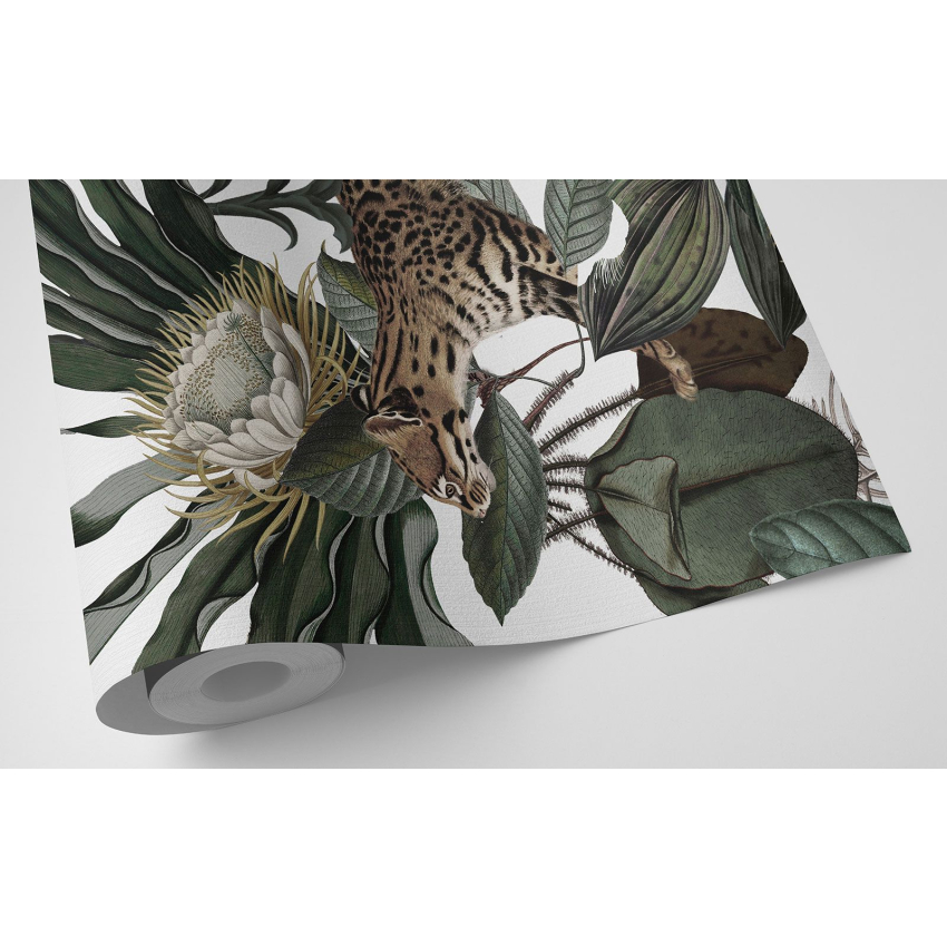 Papier peint motif XL - Animaux de la Jungle