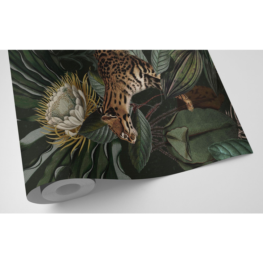 Papier peint motif XL - Animaux de la Jungle