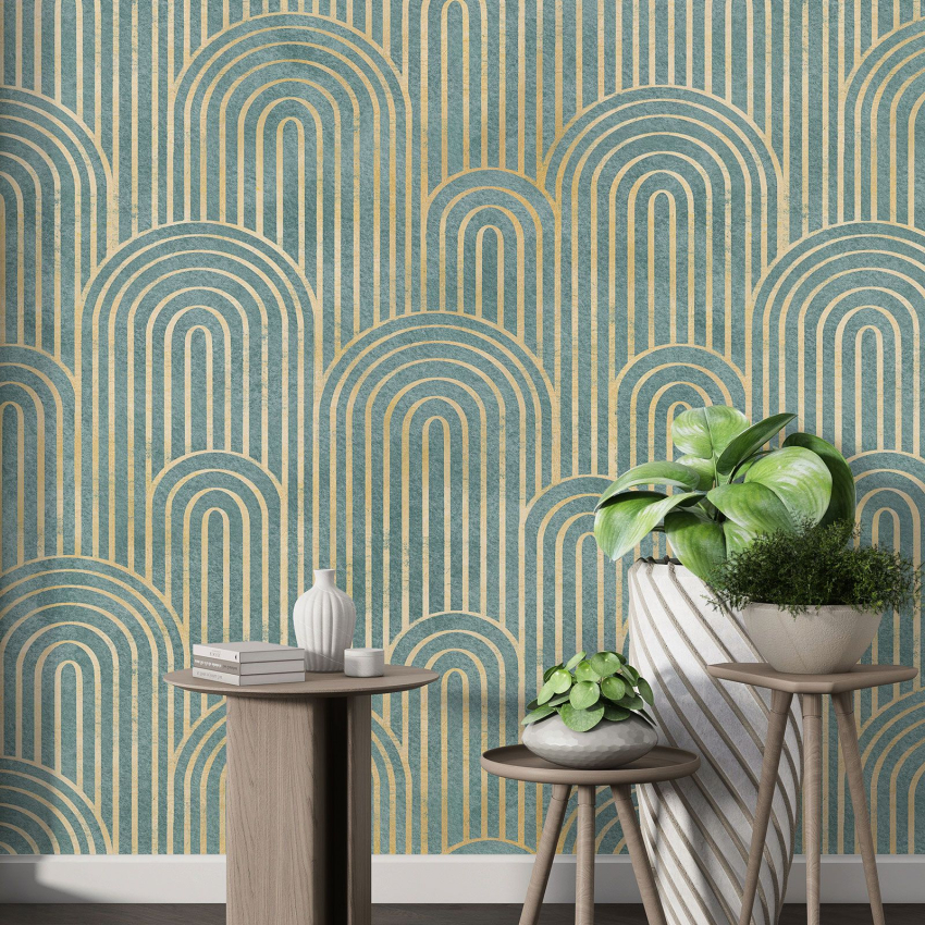 Papier peint motif XL - Arches design
