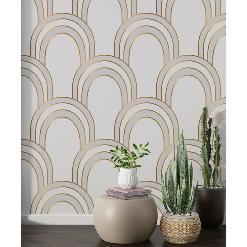 Papier peint motif XL - Arches design