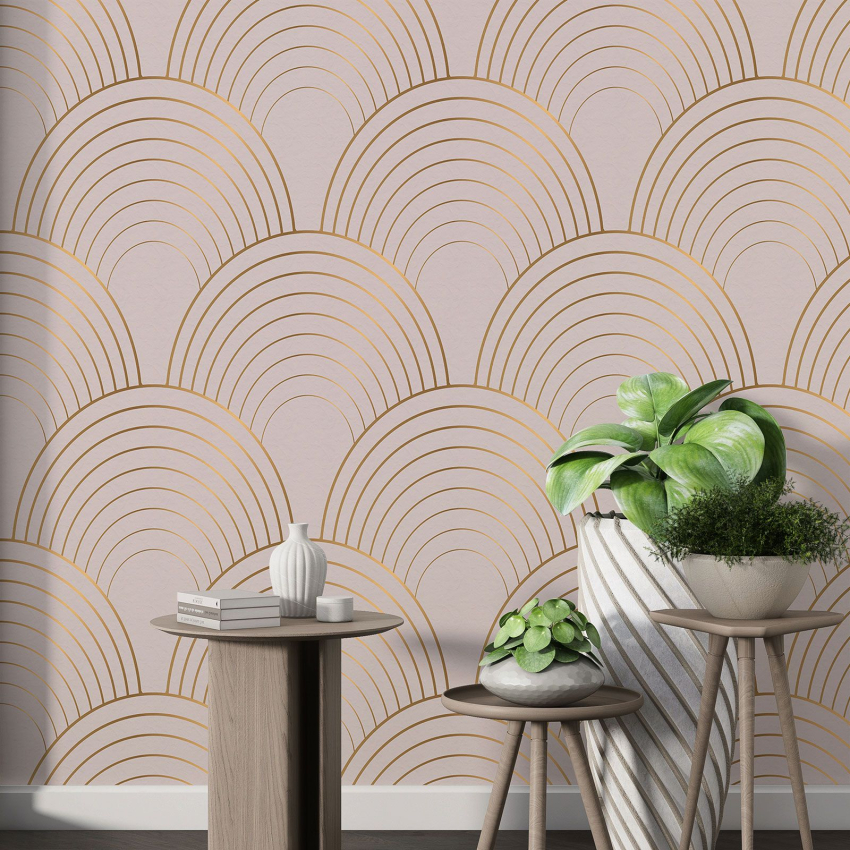 Papier peint motif XL - Arches design