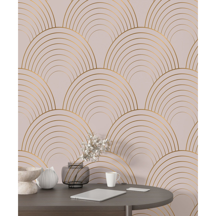 Papier peint motif XL - Arches design