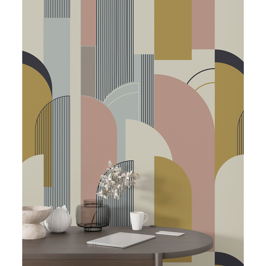 Papier peint motif XL - Arches design