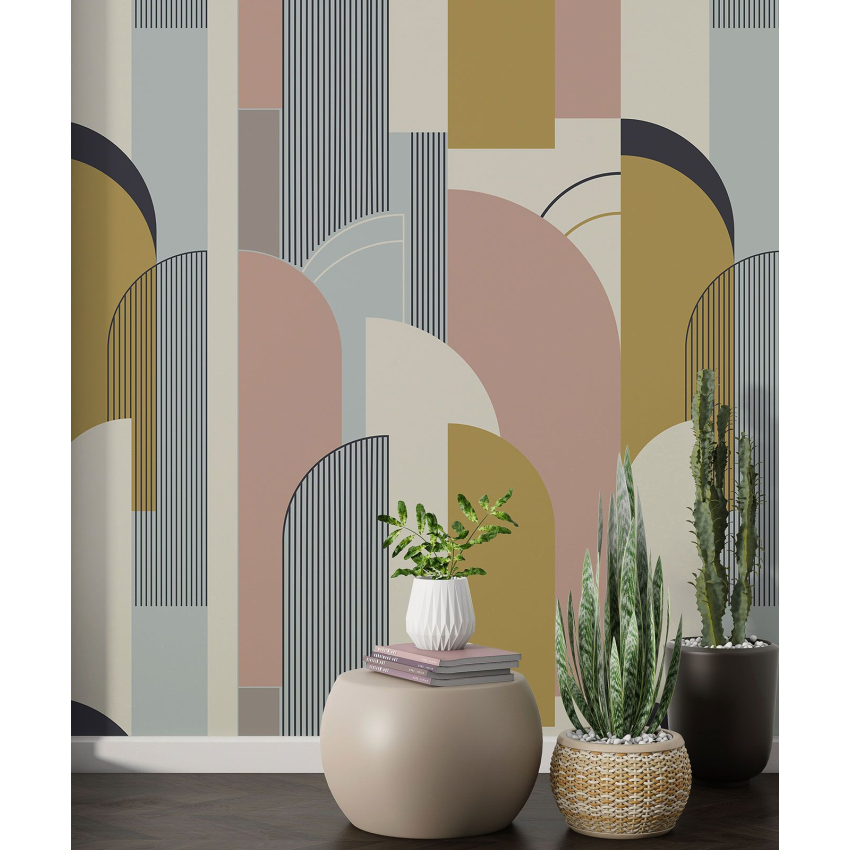 Papier peint motif XL - Arches design