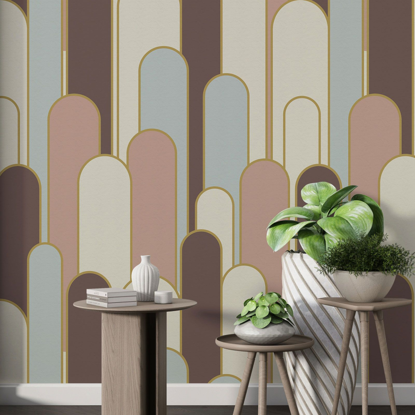 Papier peint motif XL - Arches design