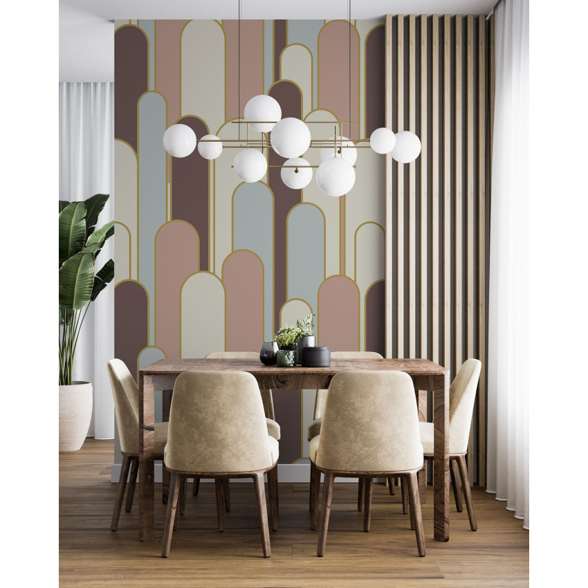 Papier peint motif XL - Arches design