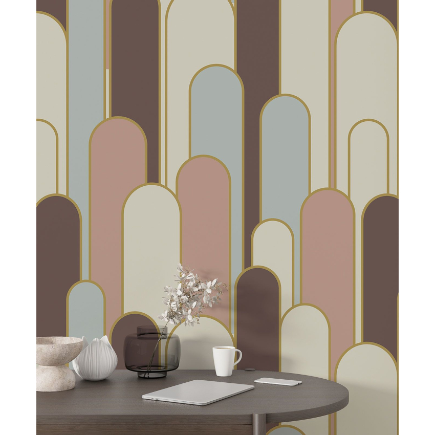 Papier peint motif XL - Arches design