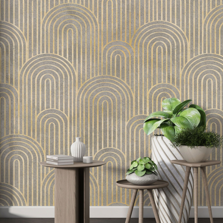 Papier peint motif XL - Arches desing