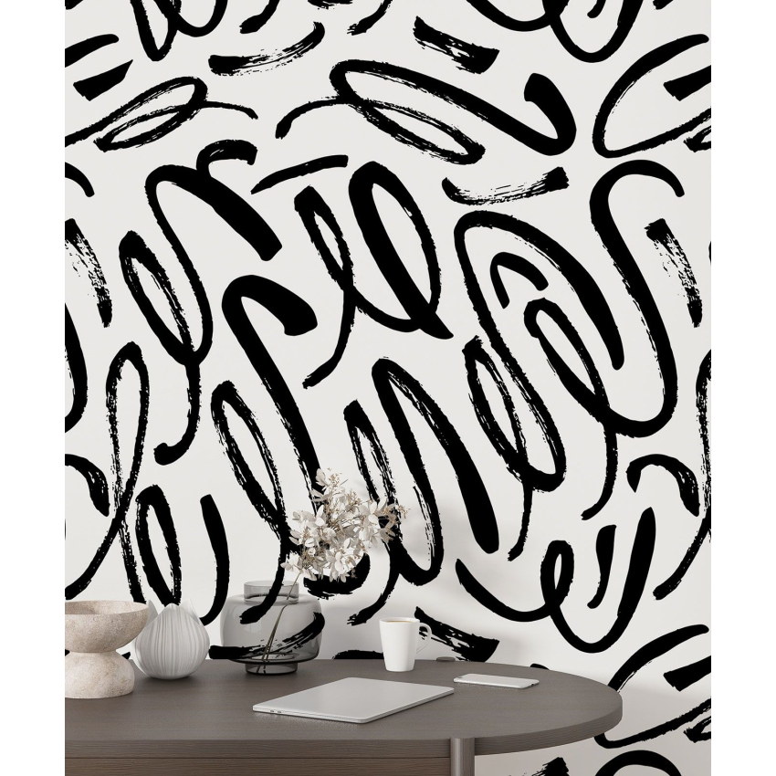 Papier peint motif XL - Art graphique