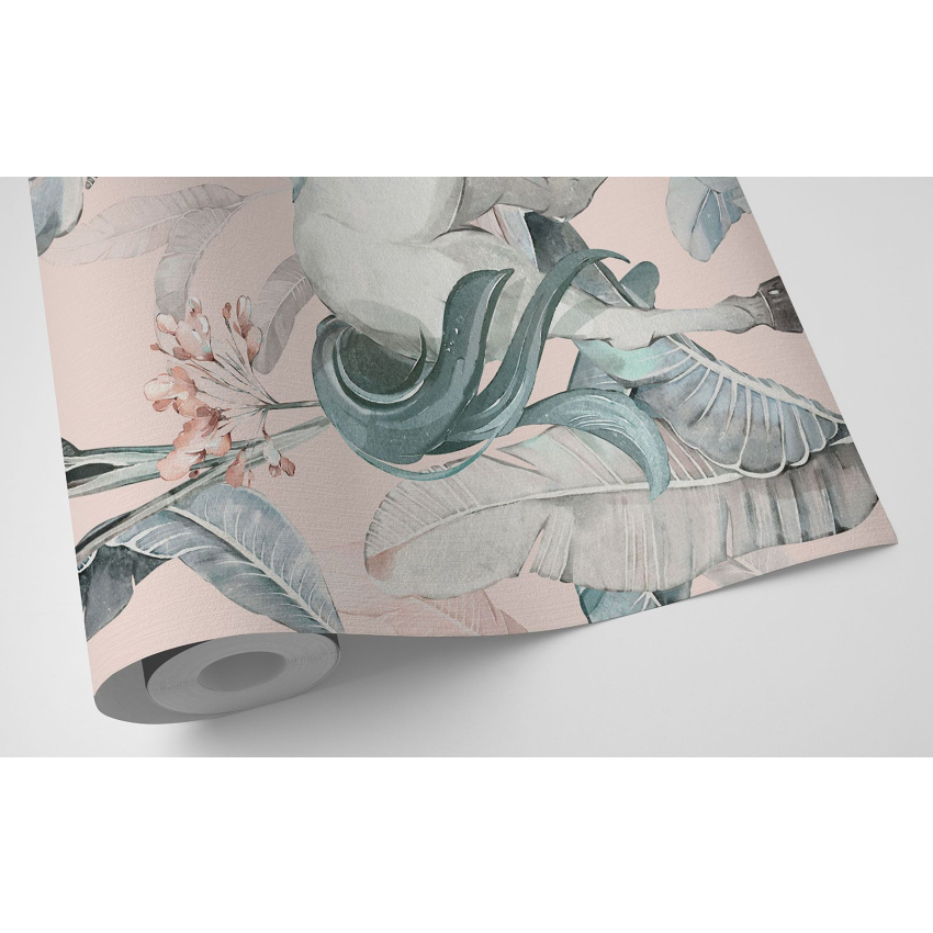 Papier peint motif XL Enfants - Licornes