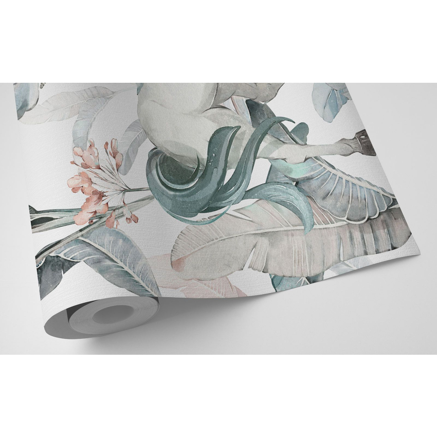 Papier peint motif XL Enfants - Licornes