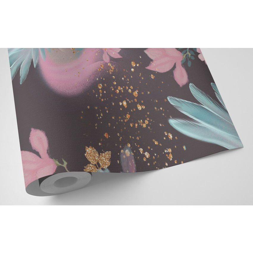 Papier peint motif XL Enfants - Licornes