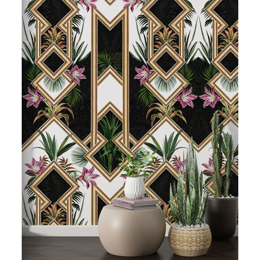 Papier peint motif XL - Fleurs Design