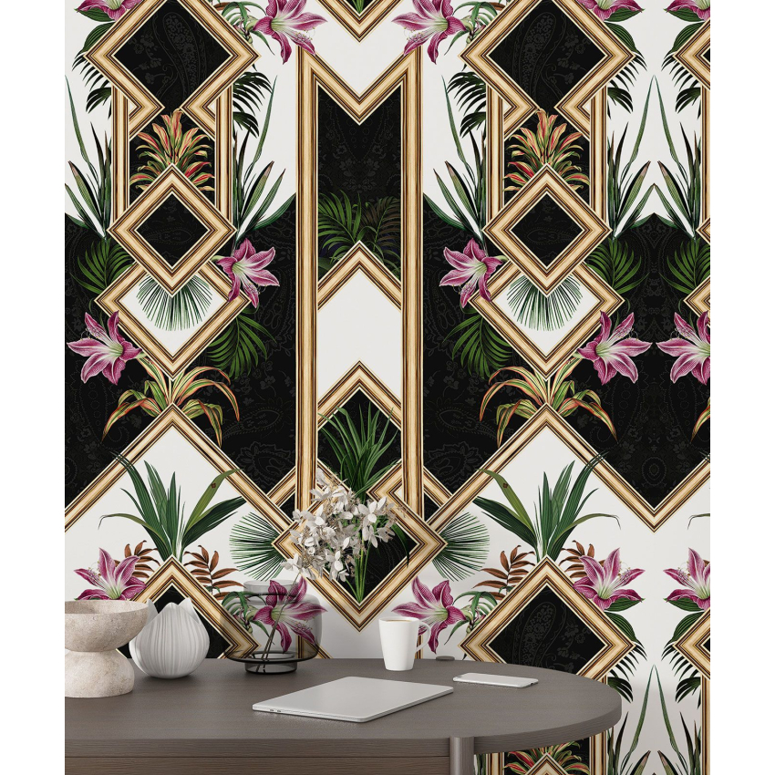 Papier peint motif XL - Fleurs Design
