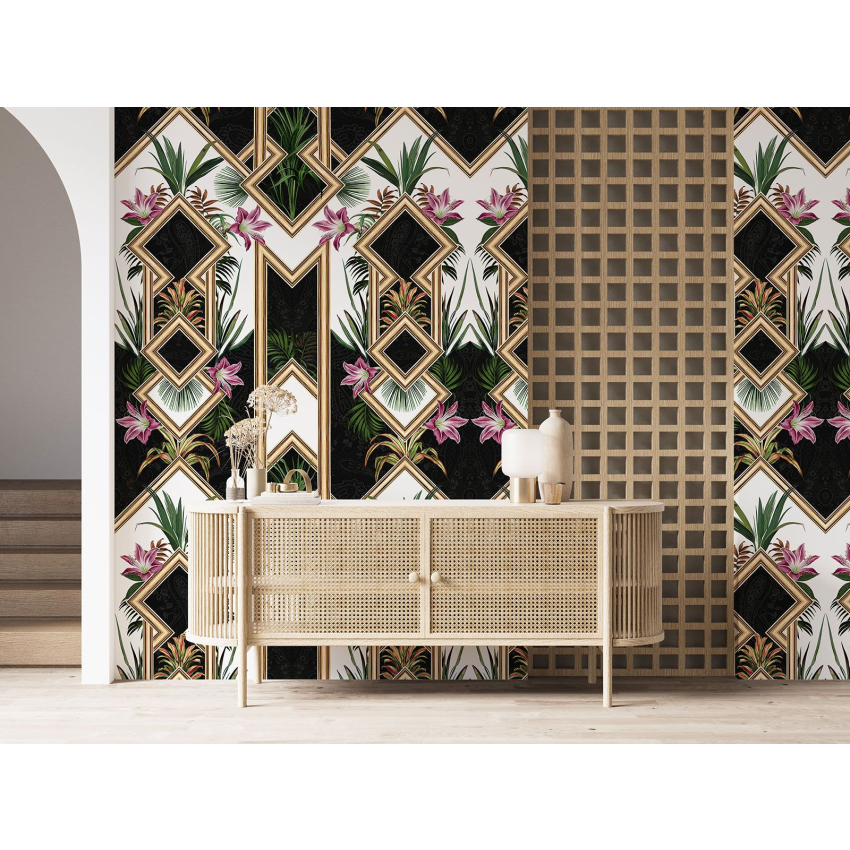 Papier peint motif XL - Fleurs Design