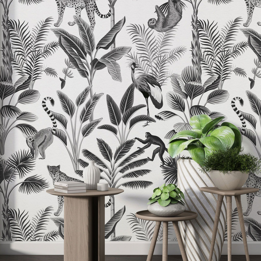 Papier peint motif XL - Jungle