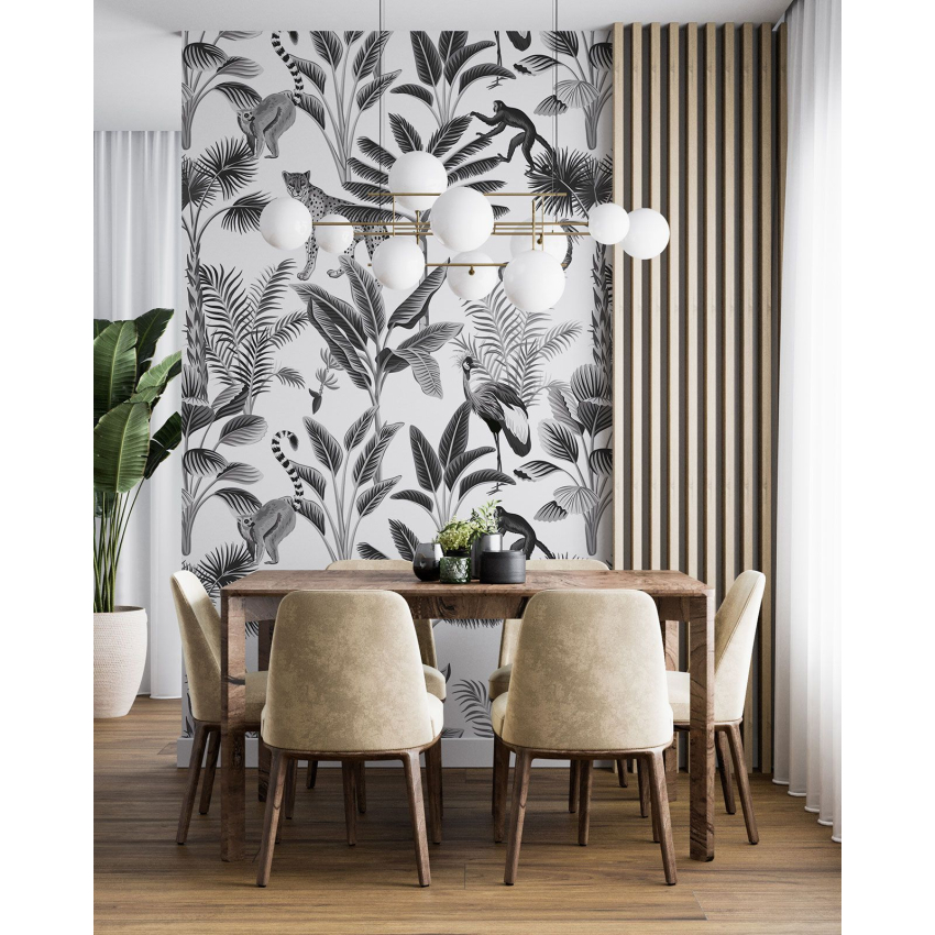 Papier peint motif XL - Jungle