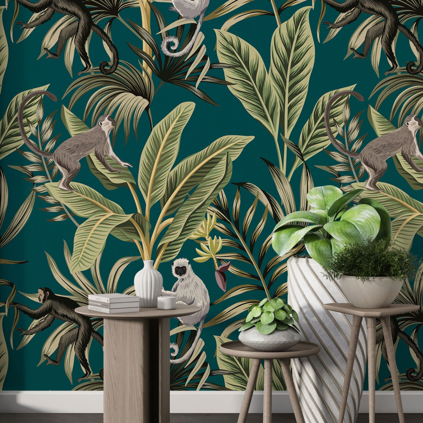 Papier peint motif XL - Jungle