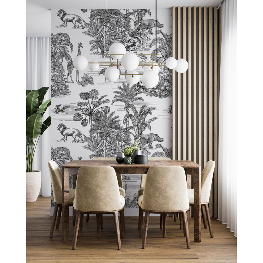 Papier peint motif XL - Jungle