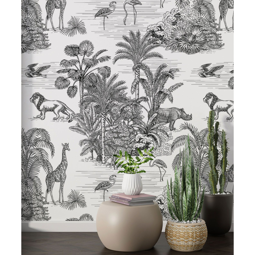Papier peint motif XL - Jungle