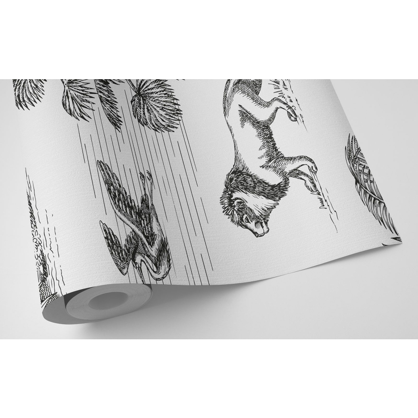 Papier peint motif XL - Jungle
