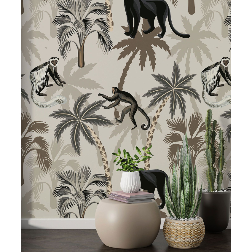 Papier peint motif XL - Jungle