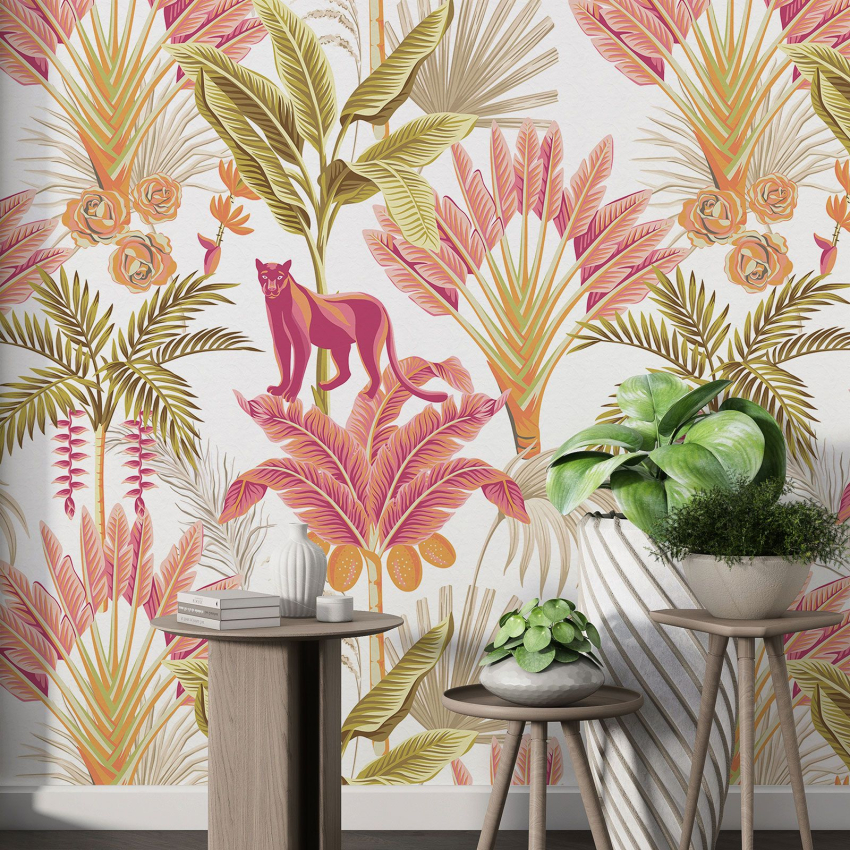 Papier peint motif XL - Jungle