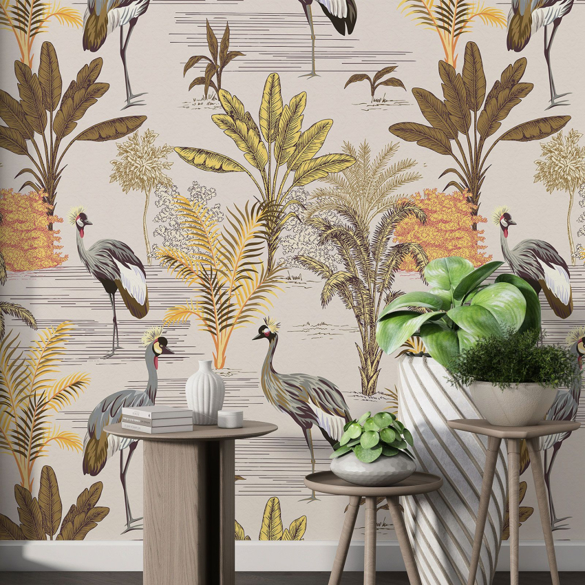 Papier peint motif XL - Jungle