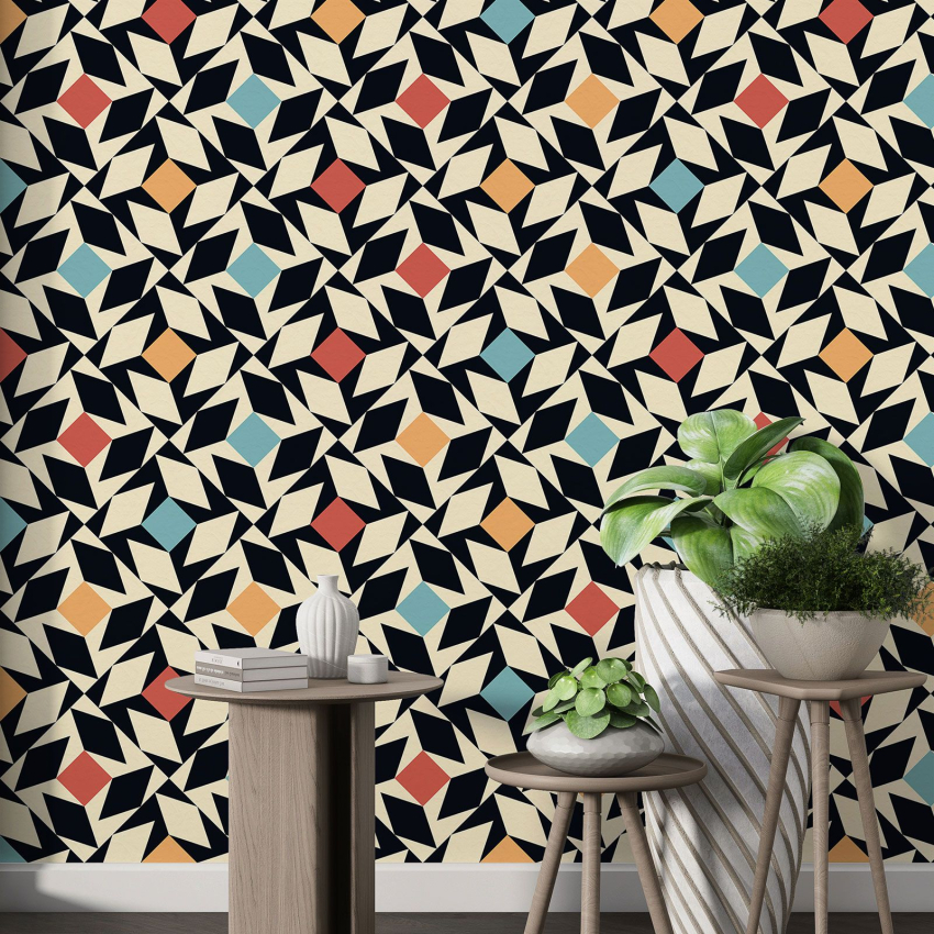 Papier peint motif XL - Mosaïque