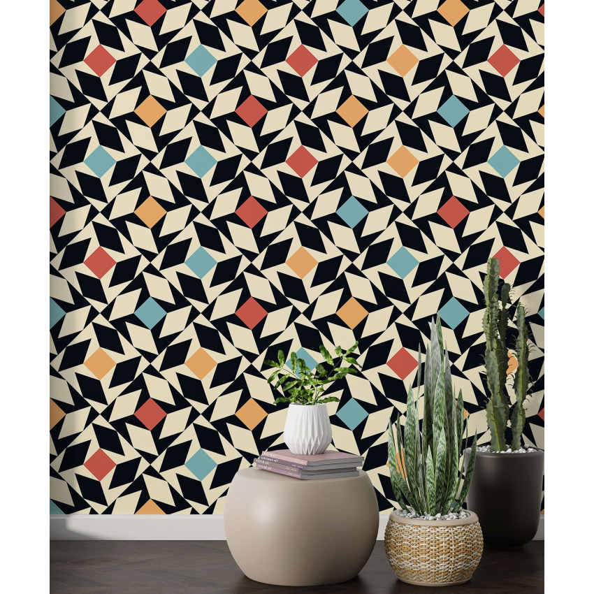 Papier peint motif XL - Mosaïque