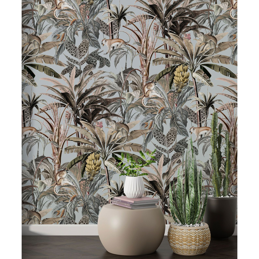 Papier peint motif XL - Motif botaniqu