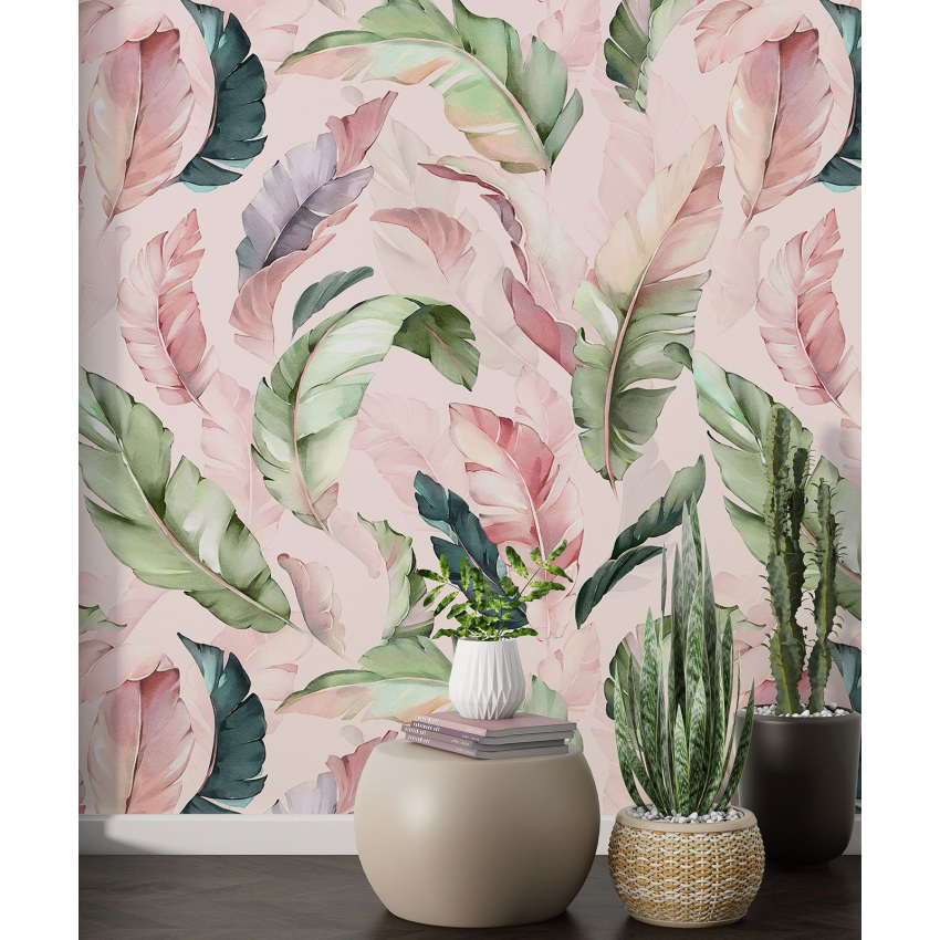 Papier peint motif XL - Motif botanique