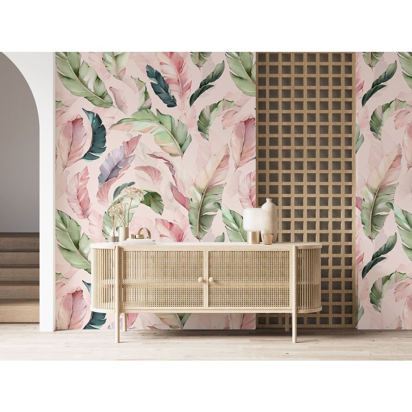 Papier peint motif XL - Motif botanique