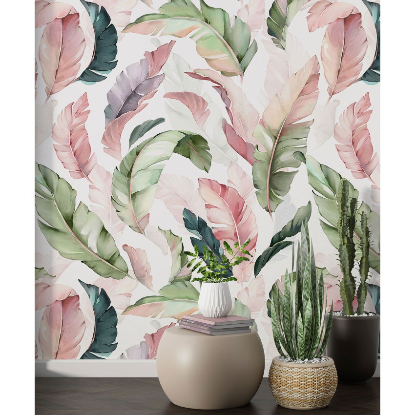 Papier peint motif XL - Motif botanique