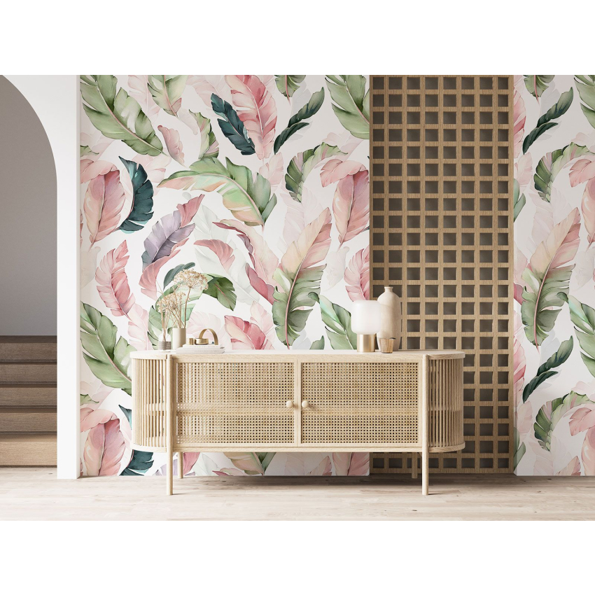 Papier peint motif XL - Motif botanique