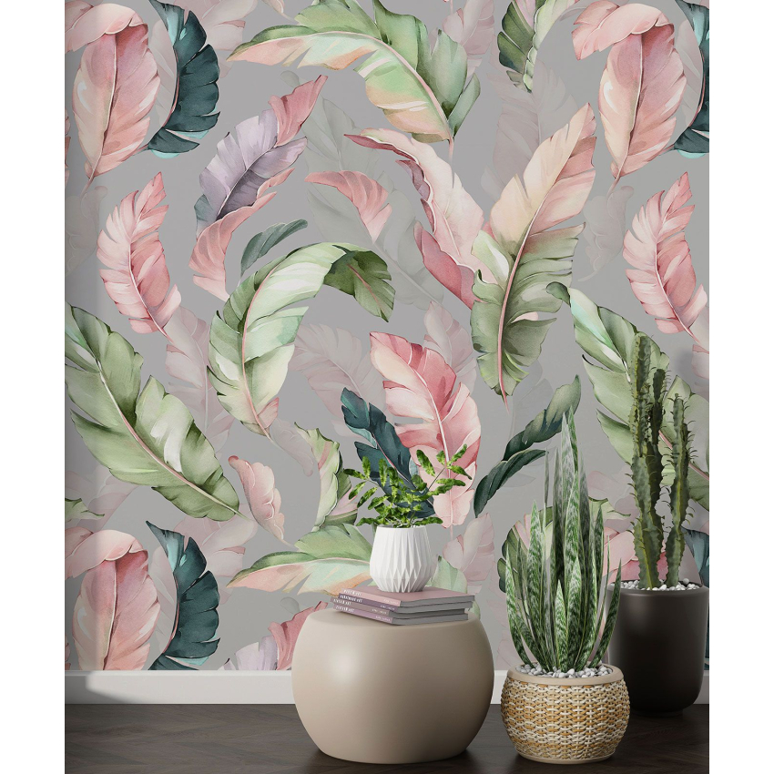 Papier peint motif XL - Motif botanique