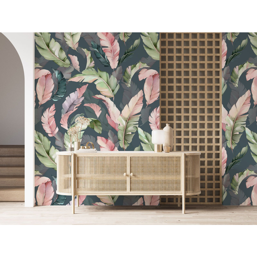 Papier peint motif XL - Motif botanique
