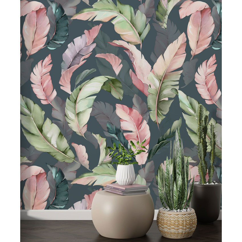 Papier peint motif XL - Motif botanique